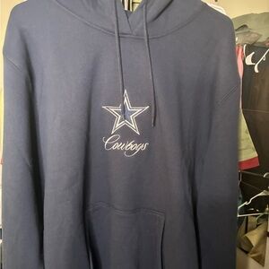 Cowboys Navy Blue Hoodie